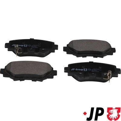 Bilde av JP GROUP 3863701110 Bremseklosser bakaksel med akustisk slitasjevarsel MAZDA: 3 Hatchback