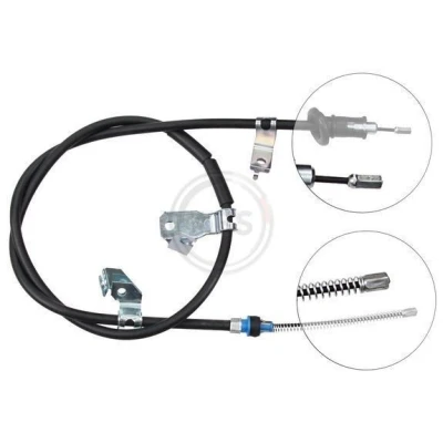 Bilde av A.B.S. K17287 Bremsekabel 1525 Trommelbrems for høyre/venstre ratt MITSUBISHI: COLT 6
