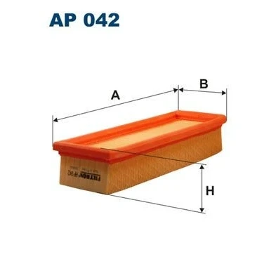 Bilde av FILTRON AP 042 Luftfilter 49 86 236 Filterinnsats