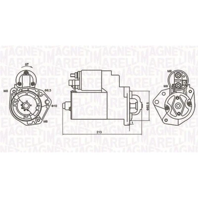 Bilde av MAGNETI MARELLI 063720880010 Starter 12 1,1 9