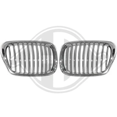 Bilde av DIEDERICHS HD Tuning 1223240 Radiatorgitter på begge sider svart, krom BMW: 5 Touring, Sedan