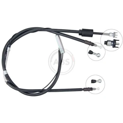 Bilde av Kabel, parkeringsbremse, Bak opel meriva b minibus, minivan, van, vauxhall mk ii OE 13333865, 13348285, 13355603