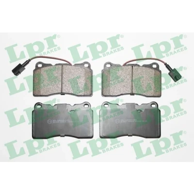 Bilde av LPR 05P674 Bremseklosser ALFA ROMEO: 159 Sportwagon, Giulietta Hatchback, 166, VOLVO: S60 I, LANCIA: Kappa Sedan