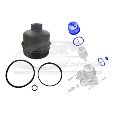 Bilde av 3RG 98207 deksel, oljefilterbeholder 86mm FORD: S Max Mk1, MONDEO 4 Turnier, Focus 2 Kombi, PEUGEOT: 308 I SW, 5008 I, 208 Hatchback, VOLVO: V50