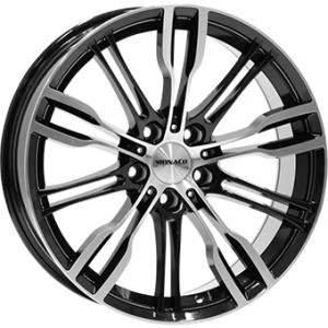 Bilde av Monaco GP8 Gloss Black Polished 8x19 5/112 ET45 B66.6