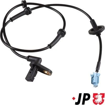 Bilde av JP GROUP 4097104970 ABS sensor framaksel venstre aktiv 985 Blå NISSAN: X Trail