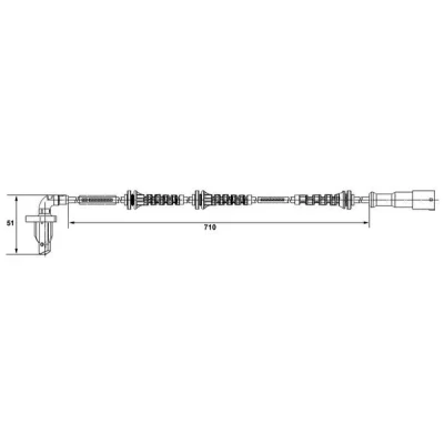 Bilde av ABS sensor BOSCH 0 265 008 327