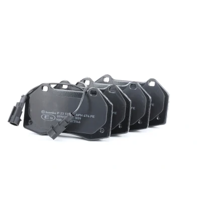 Bilde av BREMBO P 23 139 Bremseklosser inkl. slitasjevarselkontakt uten tilbehør ALFA ROMEO: Stelvio, Giulia Sedan, MiTo, ABARTH: 500C / 595C 695C Cabrio