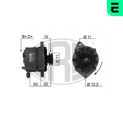 Bilde av ERA 210193A Dynamo 14V 85A