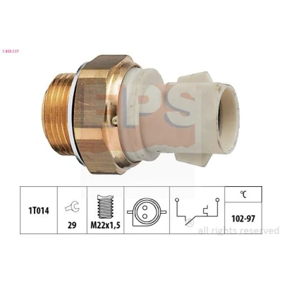 Bilde av Temperaturbryter, radiator ventilator EPS 1.850.137