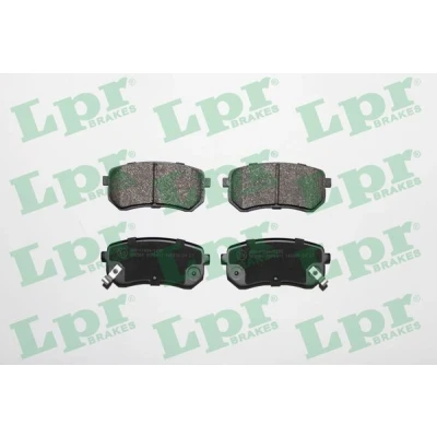 Bilde av LPR 05P1411 Bremseklosser KIA: Picanto II, I, HYUNDAI: i10 I