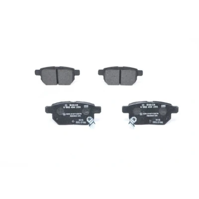 Bilde av BOSCH 0 986 494 255 Bremseklosser Low Metallic med akustisk slitasjevarsel TOYOTA: Urban Cruiser, Corolla X Sedan, Auris Hatchback, LEXUS: CT