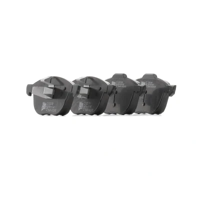 Bilde av VALEO 598649 Bremseklosser framaksel ekskl. slitasjevarselkontakt med antihyle blikk FORD: FOCUS 3, Transit Connect V408 Van, KUGA 1