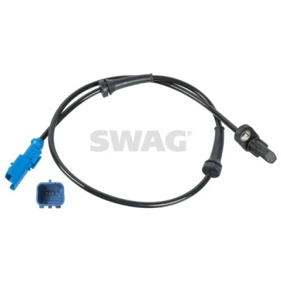 Bilde av SWAG 33 10 1305 ABS Sensor venstre bakaksel, høyre bakaksel 690 PEUGEOT: 208 I Hatchback, 207 SW, CITROËN: C3 III