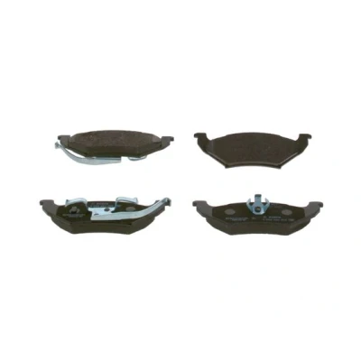 Bilde av BOSCH 0 986 494 495 Bremseklosser Low Metallic med kolbleklips, antihyle blikk CHRYSLER: Voyager / Grand 3