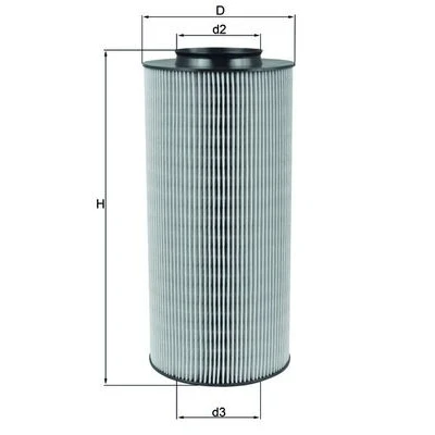 Bilde av MAHLE ORIGINAL LX 918 Luftfilter 262,5 117,0 Filterinnsats VOLKSWAGEN: Polo IV Hatchback, III Hatchback