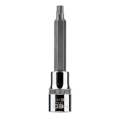 Bilde av NEO TOOLS 08 764 Pipenøkkelinnsats 1/2 T40 Krom vanadium stål, Verktøystål innvendig torx