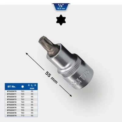 Bilde av KS TOOLS BT022978 Pipenøkkelinnsats T60 torx
