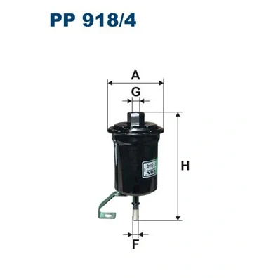 Bilde av FILTRON PP 918/4 Drivstoffilter ledningsfilter 8 TOYOTA: Avensis I Sedan, Stasjonsvogn