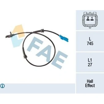 Bilde av ABS sensor FAE 78302