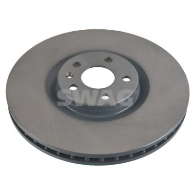 Bilde av SWAG 33 10 6961 Bremseskiver framaksel 345 30 5 108 innvendig ventilert belagt VOLVO: XC90 II, V90 II Stasjonsvogn, XC60