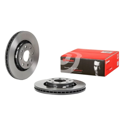 Bilde av BREMBO Bremseskive 256mm 24mm 6 innvendig ventilert belagt 09.C182.11 96471275,96534660 Bremseskiver, Skivebremser