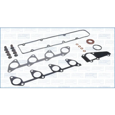 Bilde av AJUSA 53013900 Tetningssett, sylindertopp uten sylinderhodetetning, med ventilstangtetning PEUGEOT: 206 Hatchback, 307 Stasjonsvogn