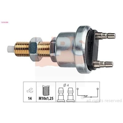 Bilde av EPS 1.810.006 bremselysbryter mekanisk M10x1,25 Made in Italy OE Equivalent
