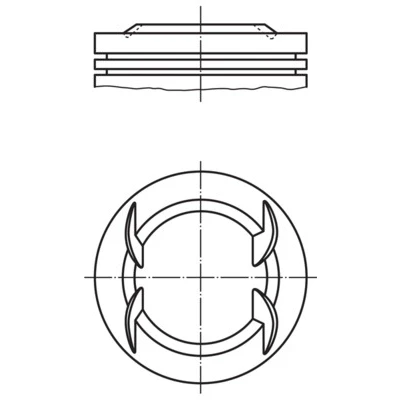 Bilde av Stempel MAHLE ORIGINAL 011 PI 00111 000