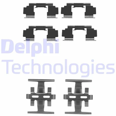 Bilde av DELPHI LX0130 Tibehørsett, skivebremse belegg HONDA: CR V 1