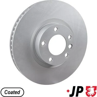 Bilde av JP GROUP 1163116570 Bremseskiver framaksel venstre 360 36 5 innvendig ventilert belagt PORSCHE: Cayenne, VOLKSWAGEN: Touareg II