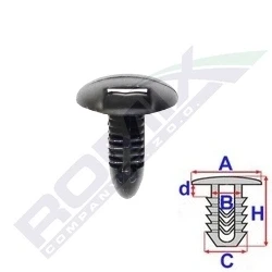 Bilde av Feste klips sett ROMIX C60642 LEXUS, TOYOTA
