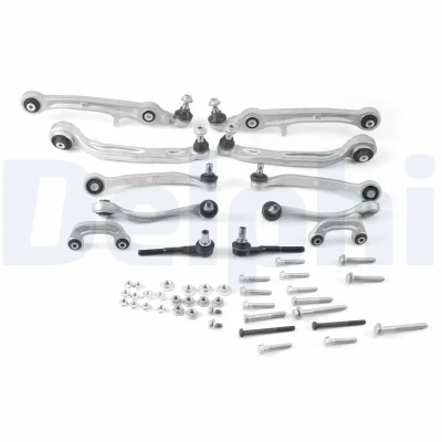 Bilde av DELPHI TC4342KIT Reparasjonssett, tverrstyrestang framaksel AUDI: A6 C6 Avant, Allroad, A8 D3