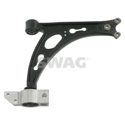Bilde av SWAG 30 92 7078 Bærebru med holder gummifeste, uten støtte / styreledd framaksel høyre, nede Casterstag Stålstøpegods VOLKSWAGEN: Caddy 3