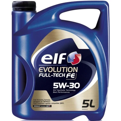 Bilde av Elf Evolution Full Tech FE 5W 30 5l Motorolje 2195305 RENAULT: GRAND SCENIC 4, MASTER 3, NISSAN: X Trail, Qashqai 2, Juke