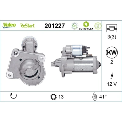 Bilde av Starter, ford, 1687623, 1715211, 1778016, 2033247, 9M5T11000AA, 9M5T 11000 AA, AV6N11000GB, AV6N GB, AV6N11000GC, GC, A