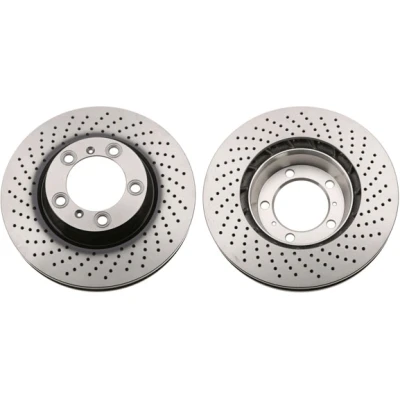 Bilde av TRW DF6267S Bremseskiver 330 34 5 130 ventilert, hullet spraylakkert PORSCHE: 911 Coupé