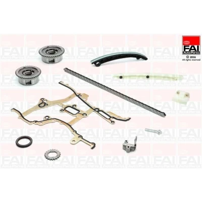 Bilde av FAI AutoParts TCK98VVT Registerkjedesett med tetning, tannhjul simplex, Boltkjede OPEL: Corsa D Hatchback, Meriva B, Astra J Sports Tourer