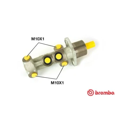 Bilde av BREMBO M 23 041 Hovedsylinder 20,64 Støpejern 10 x 1 (4)
