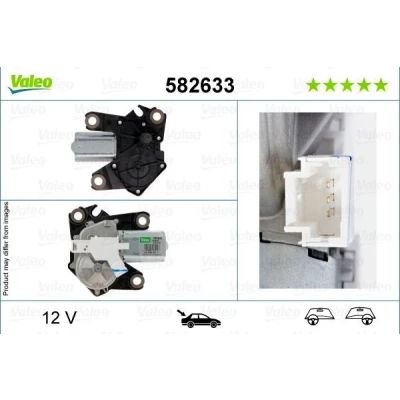 Bilde av VALEO 582633 Vindusviskermotor 12 bak for høyre/venstre ratt