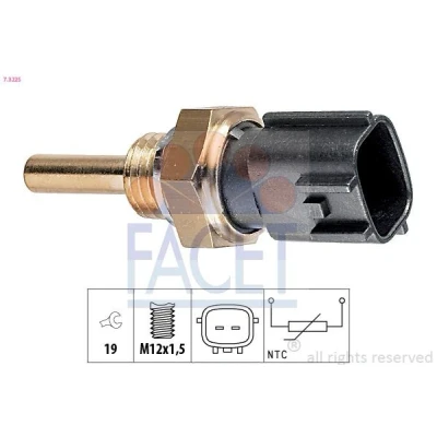 Bilde av FACET 7.3225 Oljetrykksgiver M12x1,5 Made in Italy OE Equivalent NISSAN: X Trail