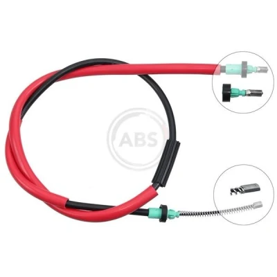 Bilde av A.B.S. K13885 Bremsekabel 1440 Trommelbrems for høyre/venstre ratt RENAULT: CLIO 3