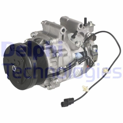 Bilde av DELPHI TSP0159859 Kompressor Sanden TRSE07 Scroll PAG 46 med kompressorlje HONDA: CIVIC 8 Hatchback