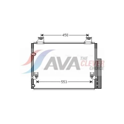 Bilde av Kondensator AVA QUALITY COOLING TO5563D