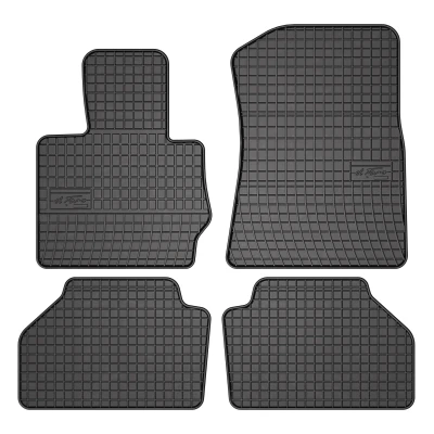 Bilde av FROGUM 0665 Gulvmatte sett gummi foran og bak 4 svart Skreddersydd BMW: X3, X4