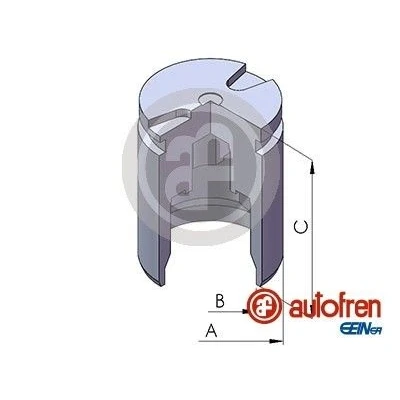 Bilde av AUTOFREN SEINSA D025340 Stempel, bremseklave 30 bakaksel