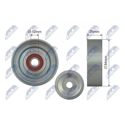 Bilde av Strammerull, kilerem med ribber, nissan, 1192731U00, 11927 31U00, 1192760U01, 60U01, 1192760U04, 60U04, 1192895F0A, 11928 95