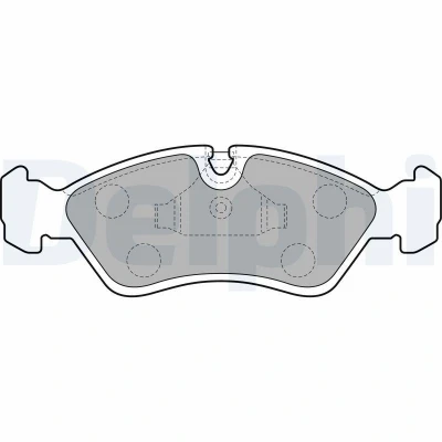 Bilde av Bremseklosser sett, Framaksel, daewoo,opel,vauxhall, 11046152, 11046948372, 11046952012, 1605089, 1605746, 1605789, 1605808, 90297770, 9