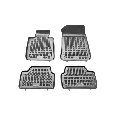 Bilde av REZAW PLAST 200710 Gulvmatte sett gummi foran og bak 4 svart Skreddersydd BMW: 1 Hatchback