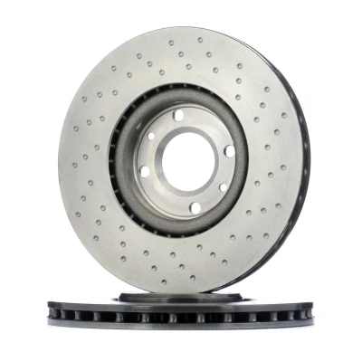 Bilde av BREMBO XTRA LINE 09.A185.1X Bremseskiver 302 26 4 perforert / ventilert belagt høy karbon med skruer PEUGEOT: 5008 I, 3008 308 I Hatchback